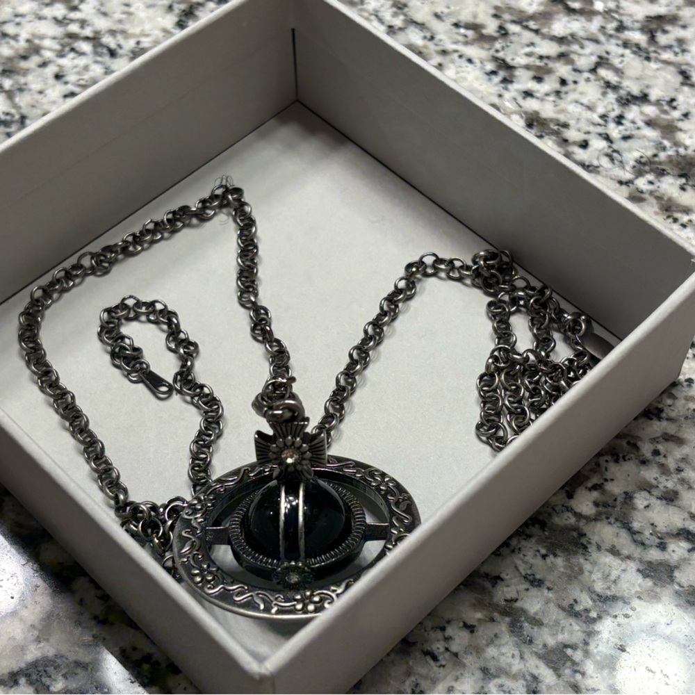 Vivienne Westwood Silver Pendant Necklace